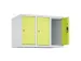 armoire superposable,p. Armoire vestiaire,3compart.