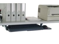 toetsenbord- en muisplank v. paktafel HxBxD 110x600x420mm uittrekbaar