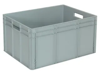 Euronorm Maxi-Containers 175 Liter HxLxB 420x800x600mm Pp Grijs - 2