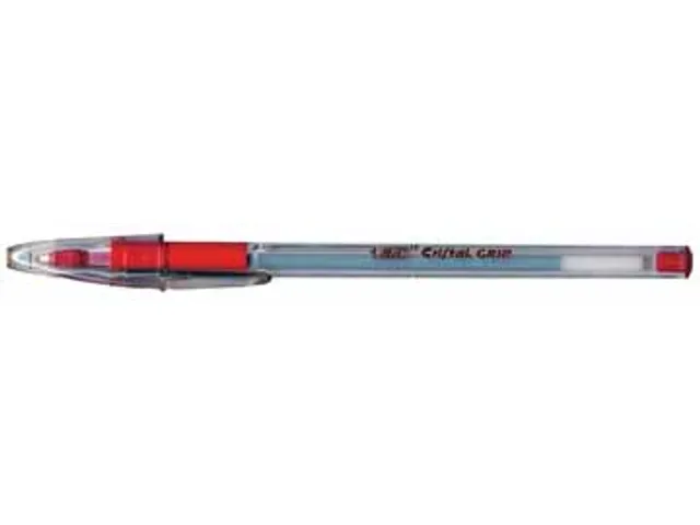 balpen Cristal Grip Medium rood