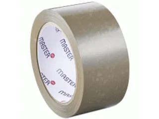 Verpakkingstape Bruin Performance PVC 50mmx66m Solvent No Noise - 1