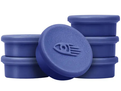 Magneet Legamaster 20mm 250gr blauw 8 stuks