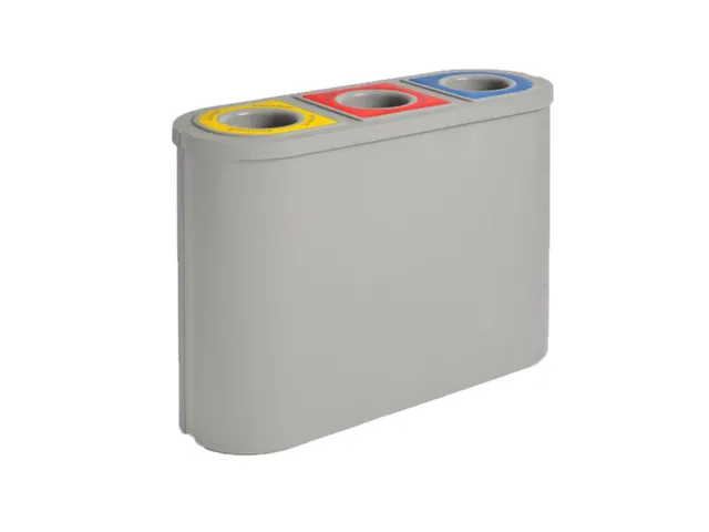 afvalverzamelstation,3x45l,HxBxD 755x1100x385mm,3opening(en)