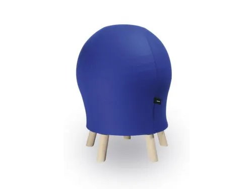 Balkruk Blauw Zitting H X D 620X 450Mm Houten Standpoten