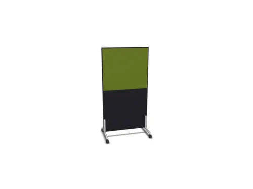 scheidingswand,HxB 1545x800mm,CC-zwart,BN7048-groen
