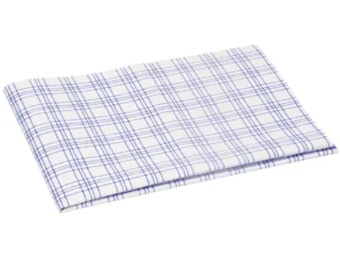 Vileda keukendoek Microvezel 40x60cm wit blauw, pak à 3 stuks