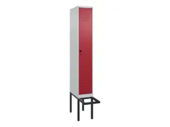 locker voor scheiding van kleding,HxBxD 2120x300x815mm,1vak