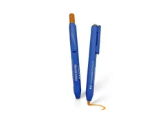Markeerstift intrekbaar detecteerbaar blauw oranje inkt 10 stuks