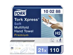 Tork 100288 Xpress Handdoek Premium H2 Intergevouwen Soft 2-laags