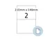 Etiket HERMA 8402 A4 EXPRESS 500 210x148 mm wit 1000 stuks