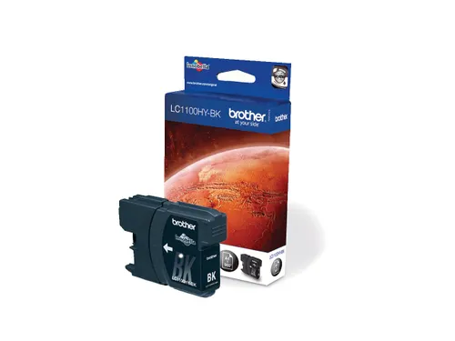 Inktcartridge Brother LC-1100HYBK zwart HC