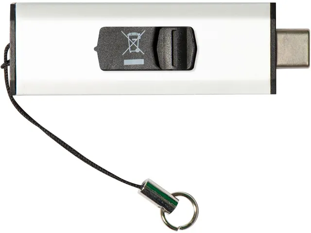 Q-connect USB stick type C 3.2 Gen1 128 GB Zilver