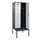 locker met bank,voor scheiding van kleding,HxBxD 2120x800x815mm,2vak