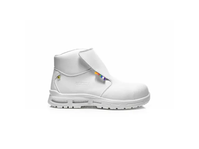 Elten Brice hoge S3 veiligheidsschoenen, SRC, ESD, wit, maat W-47, per