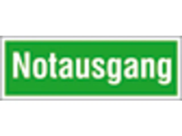 Vluchtroute-aanvullend bord,nooduitgang,wandbord,aluminium,groen/wit