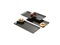 Zwarte Schaal 210x460x20mm