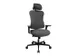 chaise de bureau pivotante,Mécan. synchrone,a. accoudoirs,appui-tête