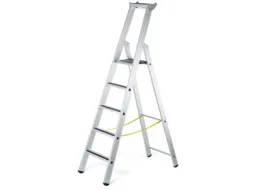 veiligheidsladder,eenzijdig,5treden m. R13-laag,stand H 1,33m
