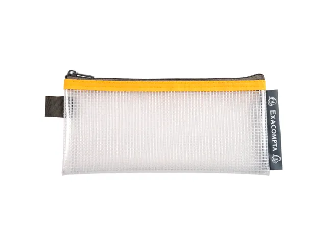 Pochette à fermeture éclair en plastique souple - Couleurs assorties