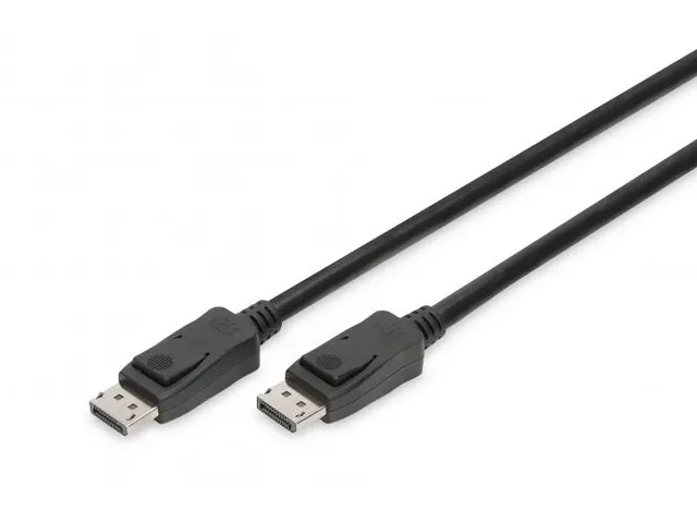 DisplayPort-aansluitkabel type DP M/M 5m UHD 8K Zwart