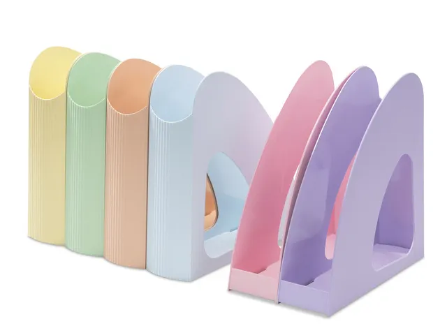 Porte-revues HAN Re-LOOP A4/C4 100% matériau recyclé vert pastel