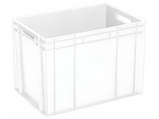 Euronorm Stapelkrat Pe 410x600x400mm 83liter Wit - 1
