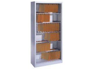 Stellingkast Hangmappen 1950x930x400mm 6 Hangmappenrails Ral7035 - 1