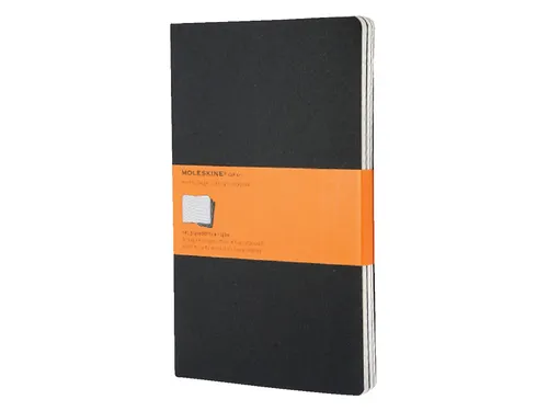 Schrift Moleskine Lijn Large Zwart 130x210mm