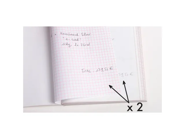 Manifold Factures 10,5x13,5cm 50 feuillets dupli autocopiants -