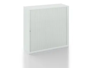 Jaloeziedeurkast 1200x1200x450mm Sokkel Aluzilver Decor Lichtgrijs - 2