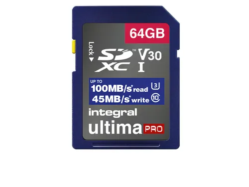 Geheugenkaart Integral SDHC-XC 64GB