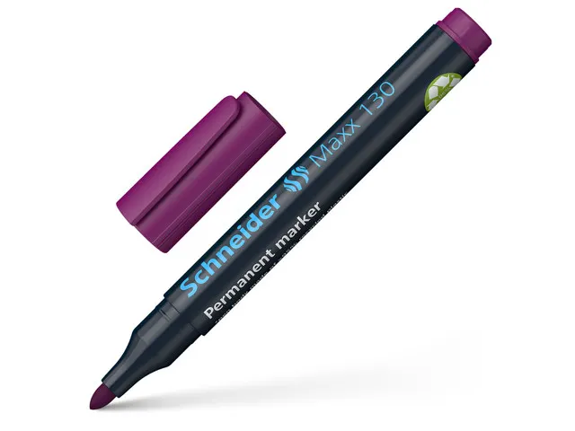 Marqueur Schneider Maxx 130 permanent violet, pointe ronde