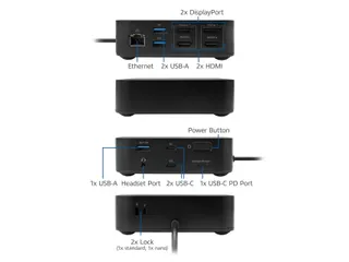 Dockingstation ACT USB-C Dual Monitor met Power Delivery - 6