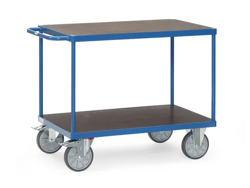 Zware Tafelwagens Met Watervaste Platformen 2 Etages 600kg 1000x600mm