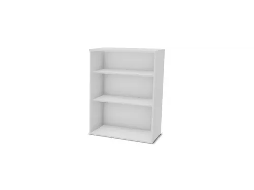 kantoorstelling,opbouwelement,HxBxD 1070x800x445mm,Bl-wit