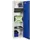 Materiaalkast 1800x500x500mm 3legborden Uitschuifbaar 2laden Ral5010