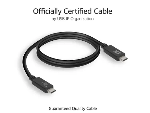 Kabel ACT USB4 40Gbps USB-C USB-IF