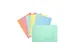 50 Dossiermappen Met 2 Kleppen Super 250 24x32cm Assorti