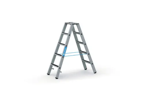 veiligheidsladder,beide zijden,2x5treden m. R13-laag,balk L 1,42m