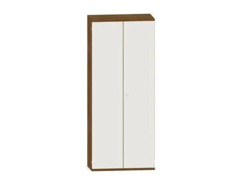 kantoorkast,HxBxD 1920x800x430mm,decor romp noten,decor front wit