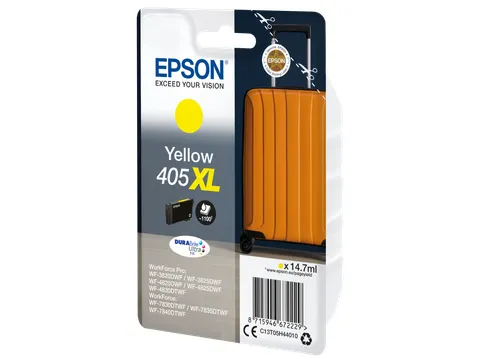 Singlepack Yellow 405XL DURABrite Ultra Ink