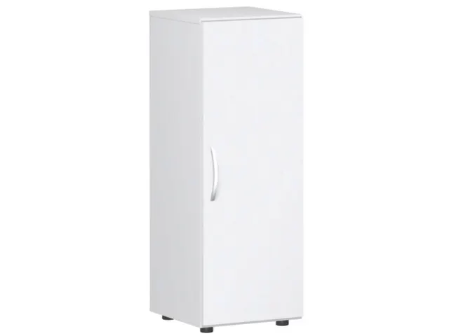 kantoorkast,HxBxD 1100x400x420mm,2xhouten vloer,3ordnerhoogte,romp wit