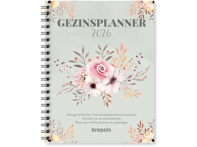 gezinsplanner 12 maanden Nederlandstalig 2026