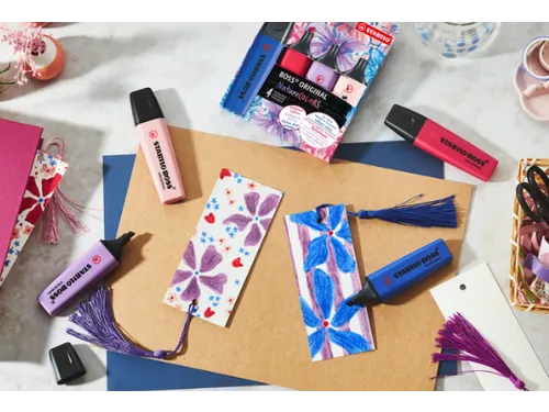 Markeerstift STABILO Boss 70/128 Wildflower ultramarijn blauw