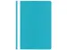 Farde à devis Kangaro A4 PP turquoise. 25 sous cello.