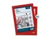 Europel Infokader Zelfklevend A5 2 stuks/Rood