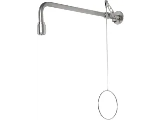 plensdouche,m. debietmeter,75l/min,aansluiting 3/4 inch binnen,RVS - 1