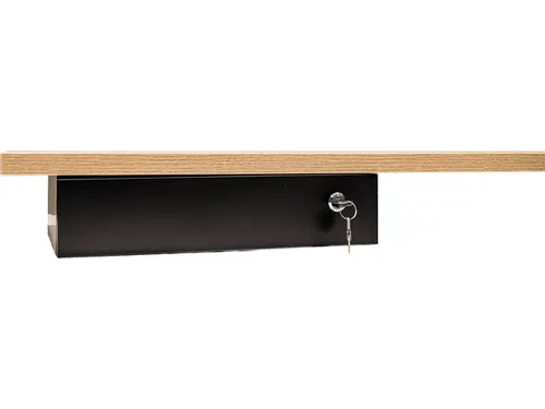 Persoonlijke lade Euroseats 295x390x90mm zwart