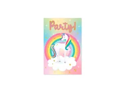 Uitnodigingskaarten Unicorn