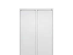 Vleugeldeur,V. Dubbele Garderobekast,Staal